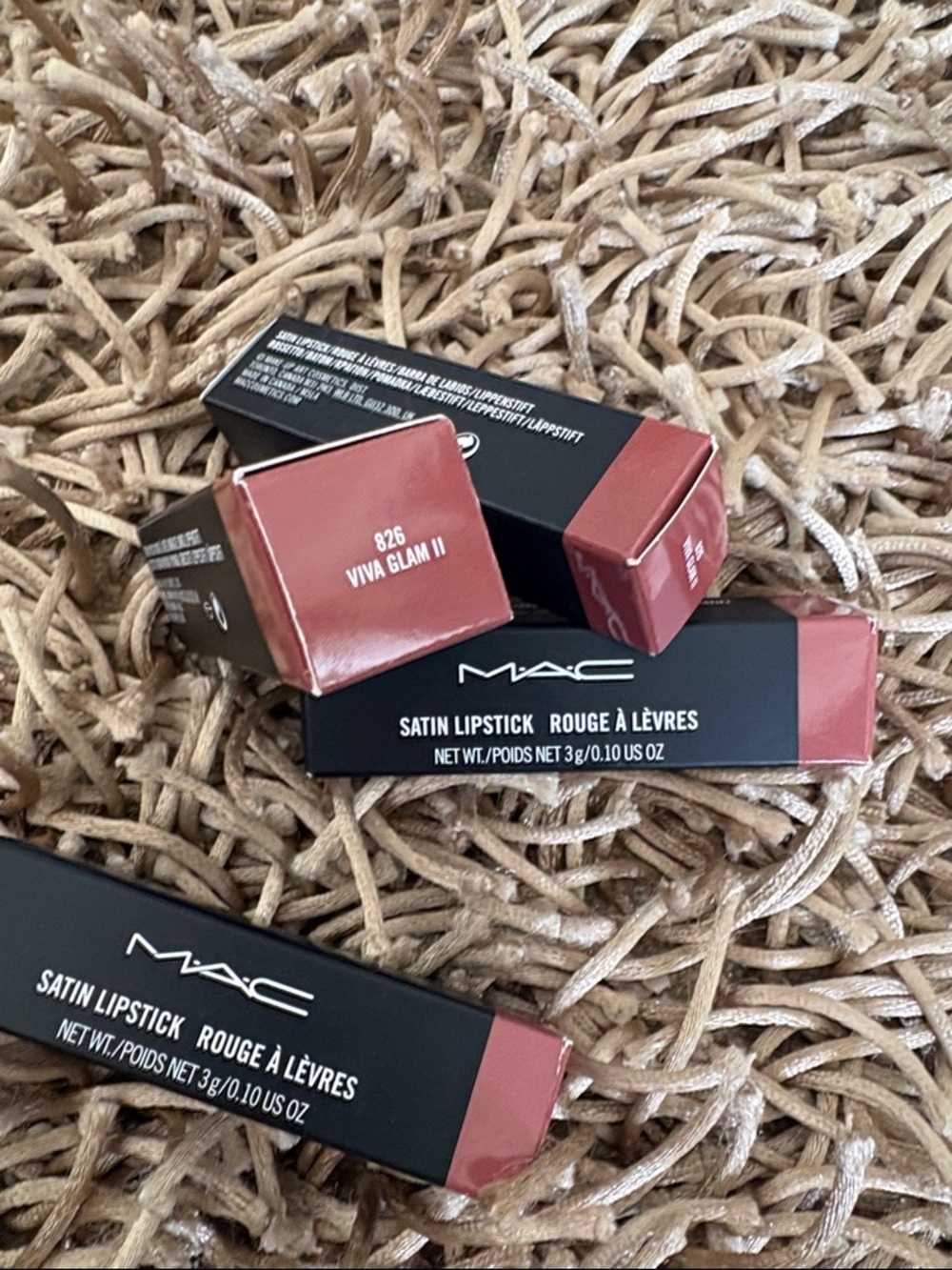 NEW MAC Satin Lipstick Viva Glam II Mauve-Nude -price for each. - Picture 2 of 7
